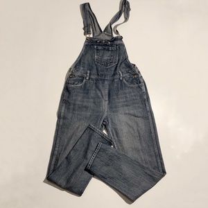 Long Denim Overalls